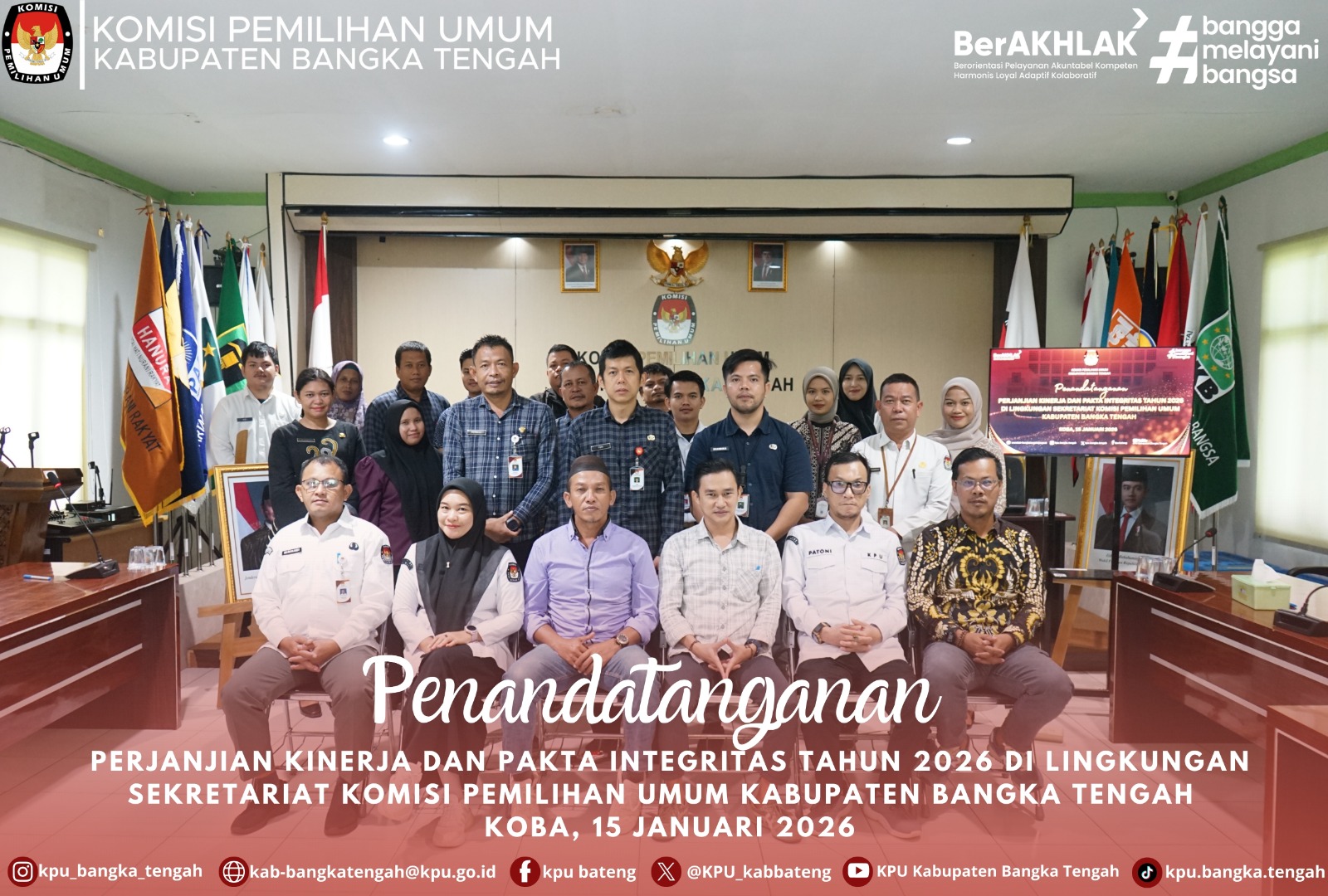 Penandatanganan Pakta Integritas