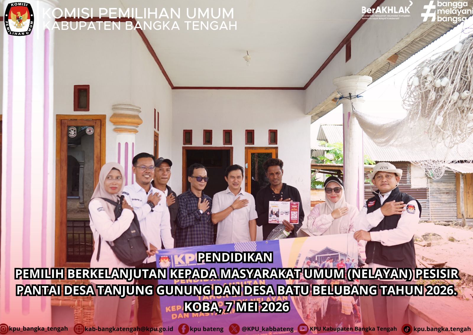 Pendidikan Pemilih Kelompok Rentan/Nelayan